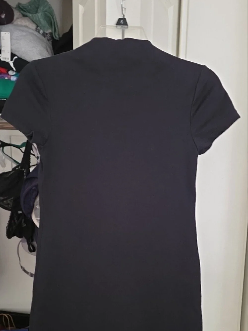 kate spade Black Maxi Dress with Short Sleeves